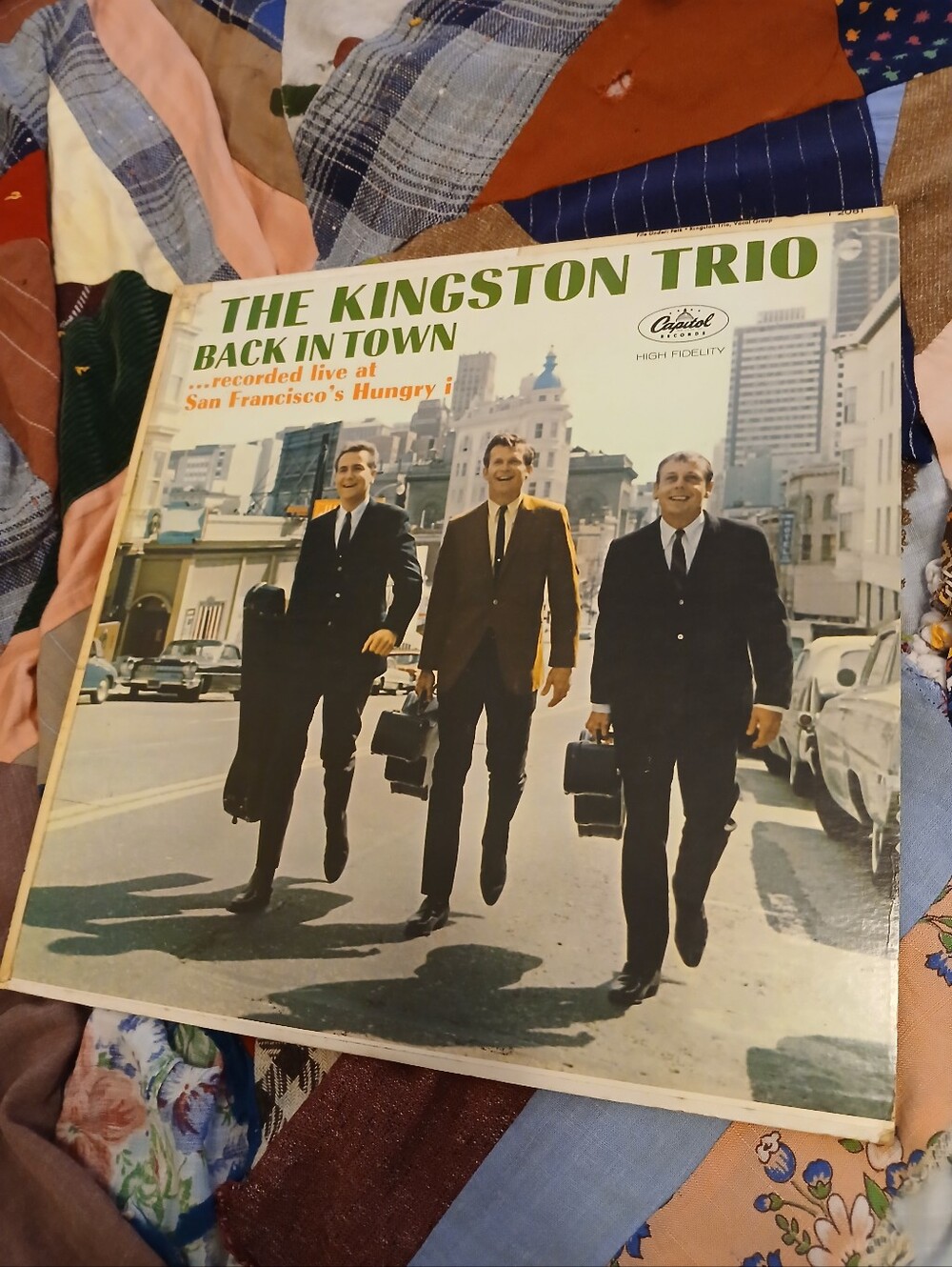 1960s Kingston Trio San Francisco Back in Town Vinyl EXC / VG++ Record Album